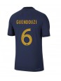 Frankrike Matteo Guendouzi #6 Replika Hemmakläder VM 2022 Kortärmad